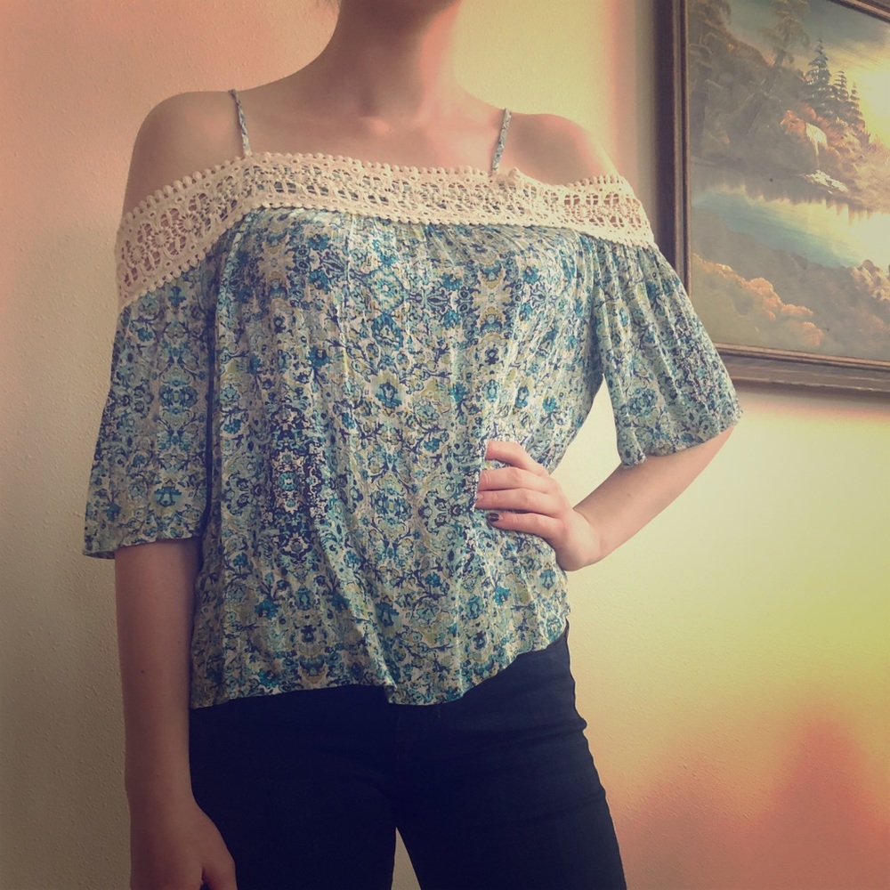 Off the shoulder blouse